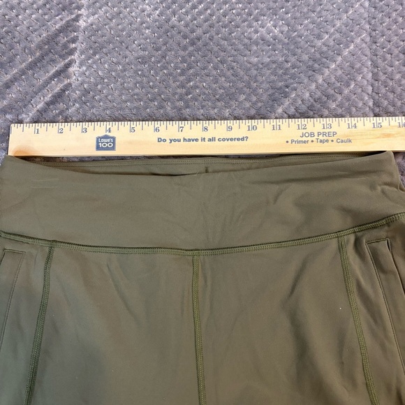 Duluth Trading Co Olive Green Leggings M/31 - Picture 5 of 7